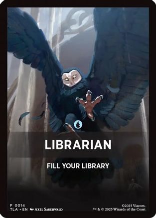 Librarian Theme Card (TLA-014)  - Avatar: The Last Airbender