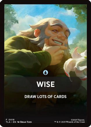 Wise Theme Card (TLA-018)  - Avatar: The Last Airbender