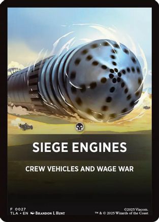 Siege Engines Theme Card (TLA-027)  - Avatar: The Last Airbender