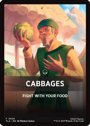 Cabbages Theme Card (TLA-039)  - Avatar: The Last Airbender