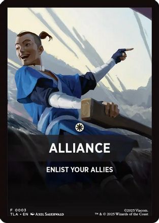 Alliance Theme Card (TLA-003)  - Avatar: The Last Airbender