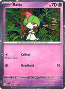 Ralts (Cosmos Holo) 058  - Holofoil Miscellaneous Cards & Products - Common