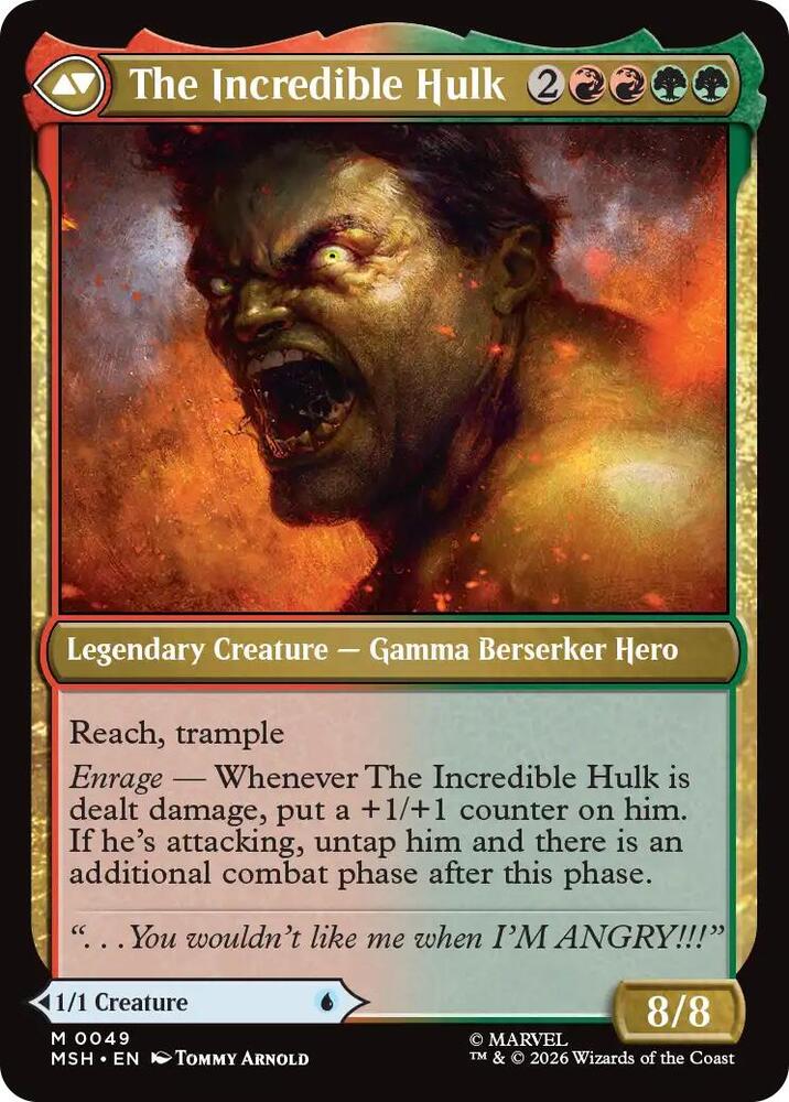 Bruce Banner (MSH-049)  - Marvel Super Heroes
