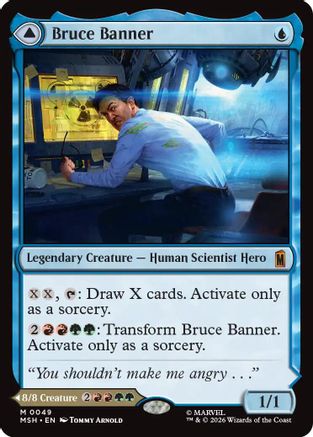 Bruce Banner (MSH-049)  - Marvel Super Heroes