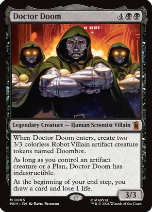 Doctor Doom (MSH-095)  Foil - Marvel Super Heroes