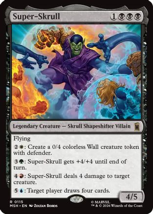 Super-Skrull (MSH-115) - Marvel Super Heroes Foil
