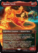 Human Torch (Borderless) (MSC-003)  Foil - Commander: Marvel Super Heroes