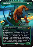 The Thing (Borderless) (MSC-004)  Foil - Commander: Marvel Super Heroes