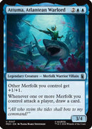 Attuma, Atlantean Warlord (MSH-047)  Foil - Marvel Super Heroes