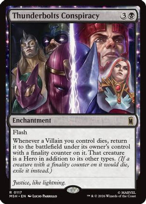 Thunderbolts Conspiracy (MSH-117)  Foil - Marvel Super Heroes