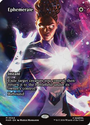 Ephemerate (Borderless) (MAR-044) - Marvel Universe Eternal-Legal Foil