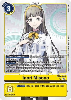 Inori Misono (BT24-084) - Time Stranger Foil