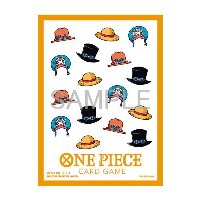 One Piece Card Game Official Sleeves - Hat Pattern