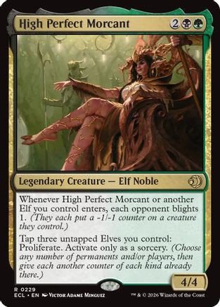 High Perfect Morcant (ECL-229)  Foil - Lorwyn Eclipsed