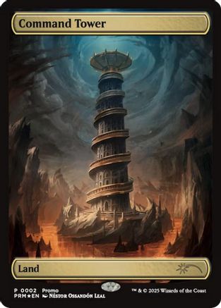 Command Tower (WPN-002)  Foil - WPN & Gateway Promos