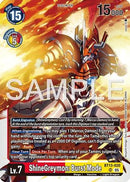 ShineGreymon: Burst Mode (BT13-020) - Advanced Booster Digimon Generation Foil