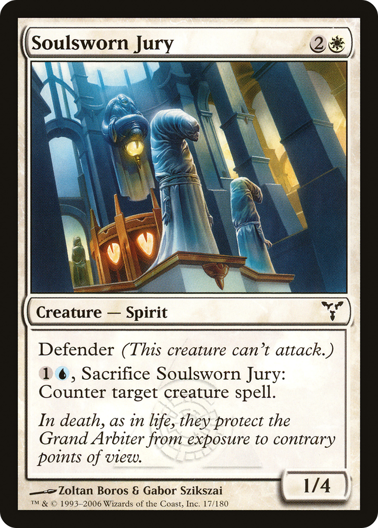Soulsworn Jury (DIS-) - Dissension Foil