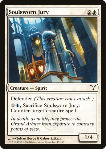 Soulsworn Jury (DIS-)  Foil - Dissension