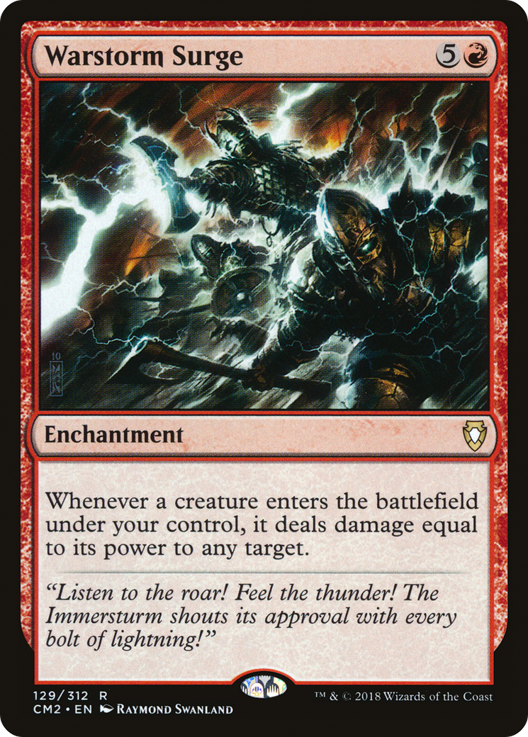 Warstorm Surge (CM2-129)  - Commander Anthology Volume II