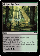 Golgari Rot Farm (CMM-1001)  - Commander Masters
