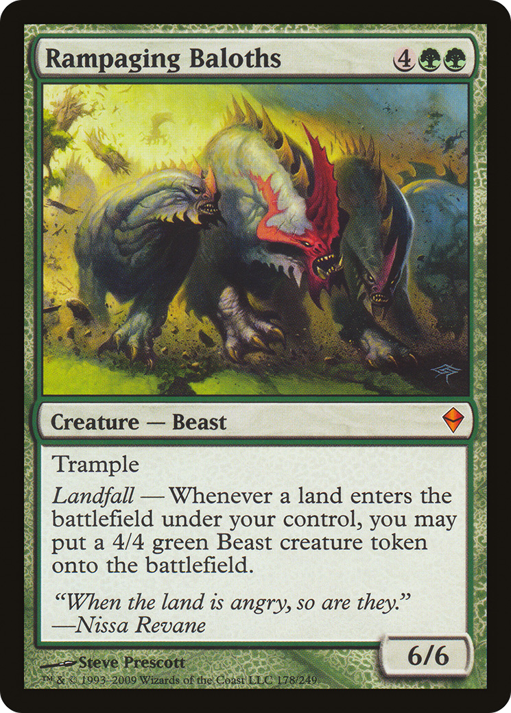 Rampaging Baloths (ZEN-178)  - Zendikar