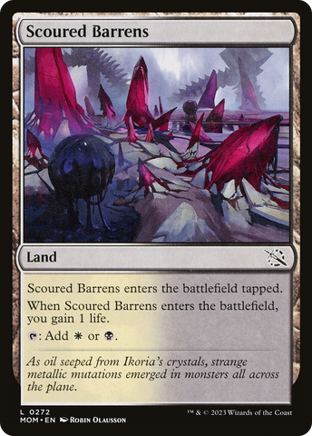 Scoured Barrens (MOM-272)  - March of the Machine