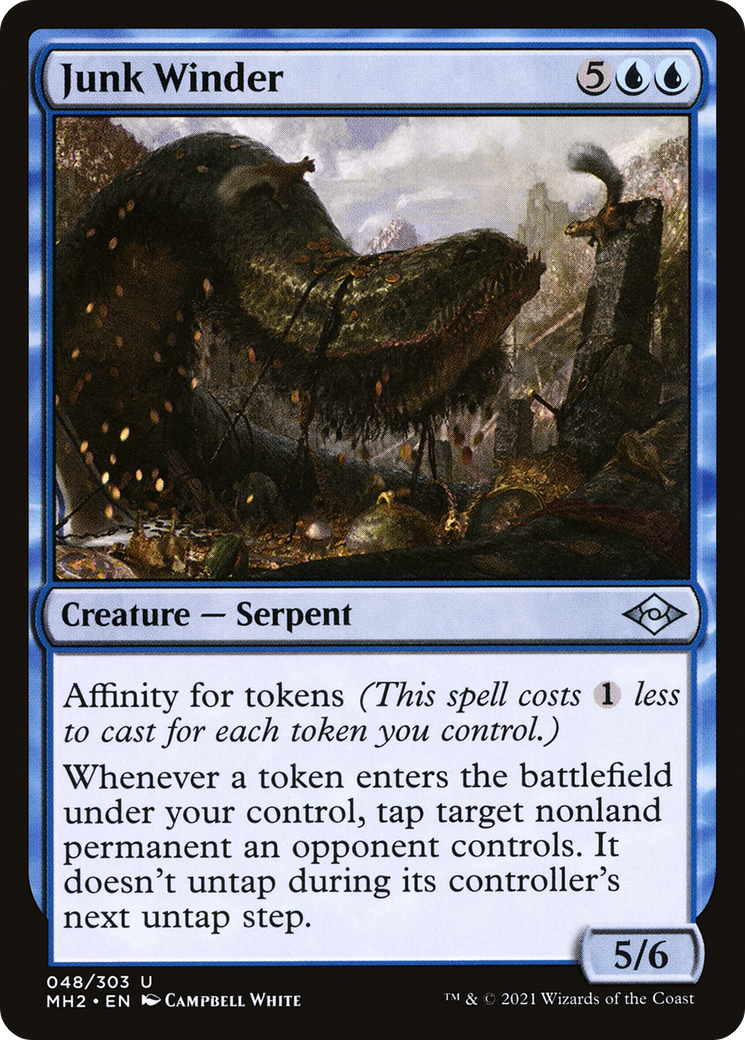 Junk Winder (MH2-048)  Foil - Modern Horizons 2