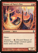 Shinen of Fury's Fire (SOK-112) - Saviors of Kamigawa Foil