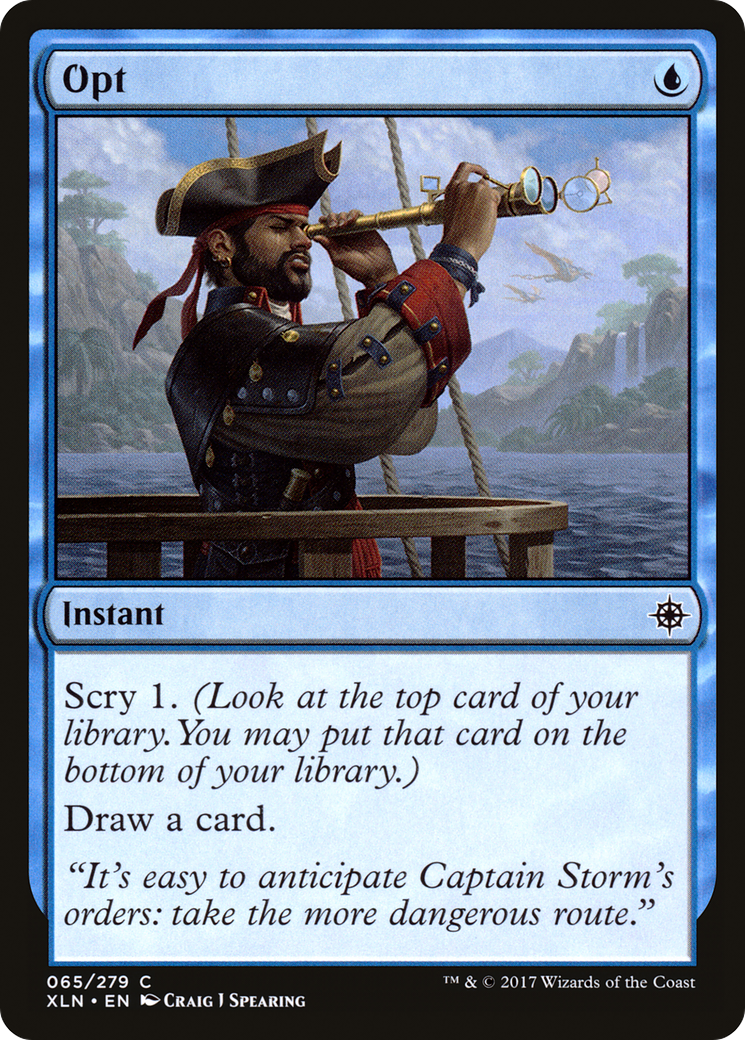 Opt (XLN-065)  Foil - Ixalan