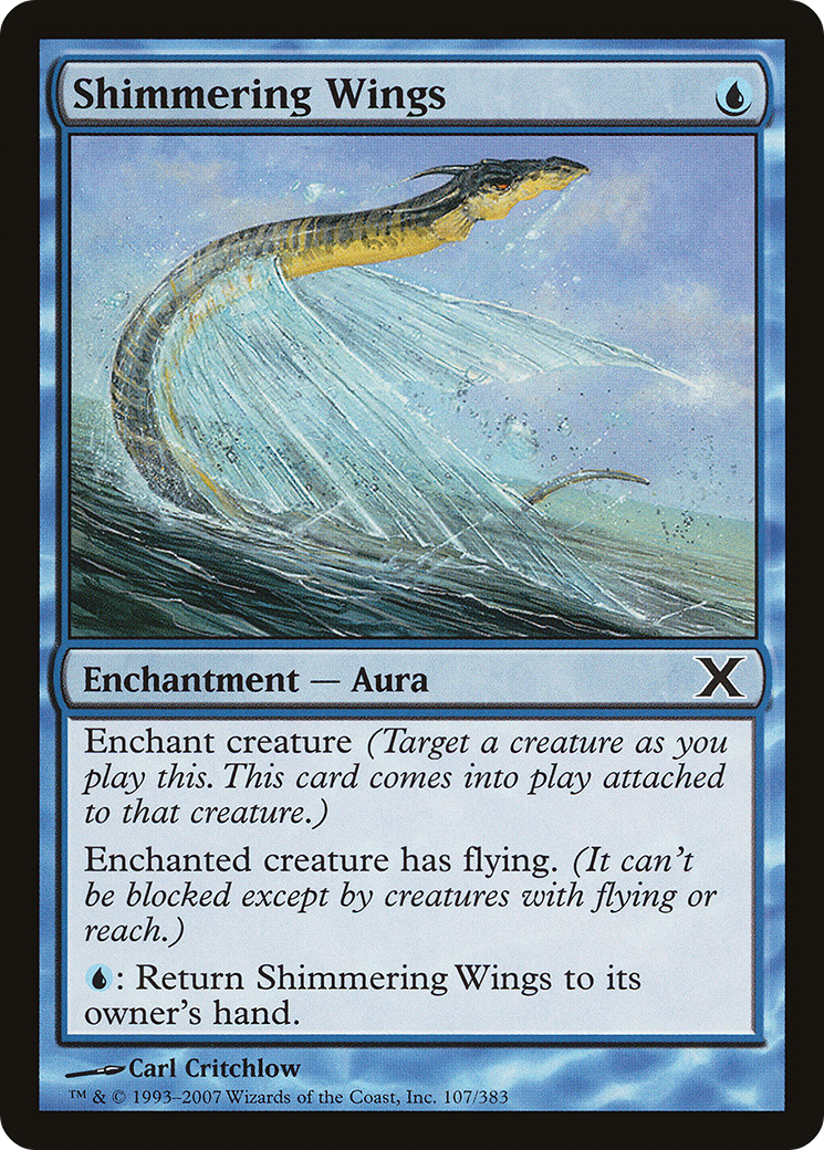 Shimmering Wings (10E-107)  - Tenth Edition