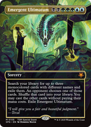 Emergent Ultimatum (Borderless) (SPG-105)  Foil - Special Guests