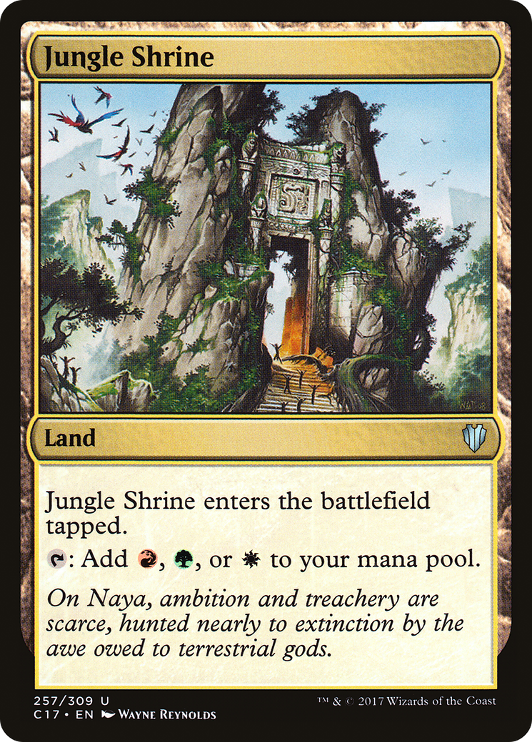 Jungle Shrine (C17-257)  - Commander 2017