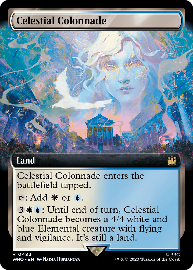 Celestial Colonnade (Extended Art) (WHO-483)  Foil - Doctor Who: (Extended Art)