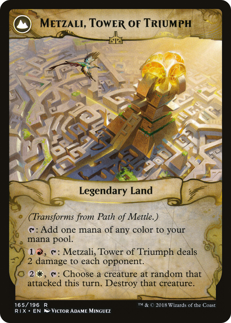Path of Mettle (RIX-165)  - Rivals of Ixalan