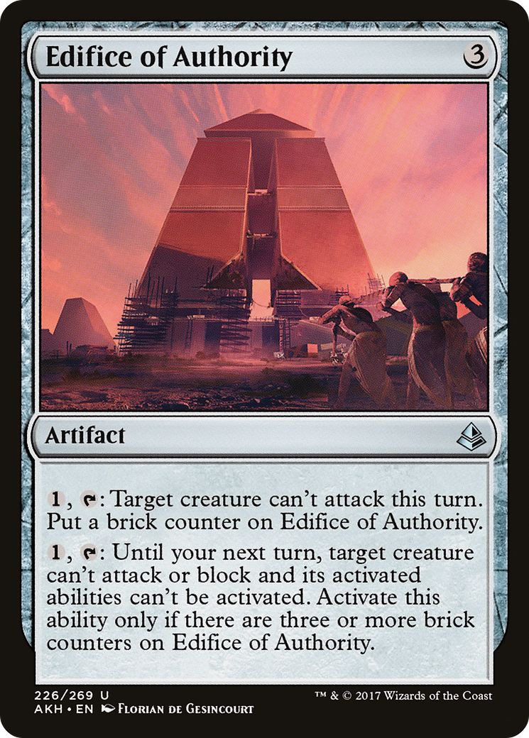 Edifice of Authority [Amonkhet]