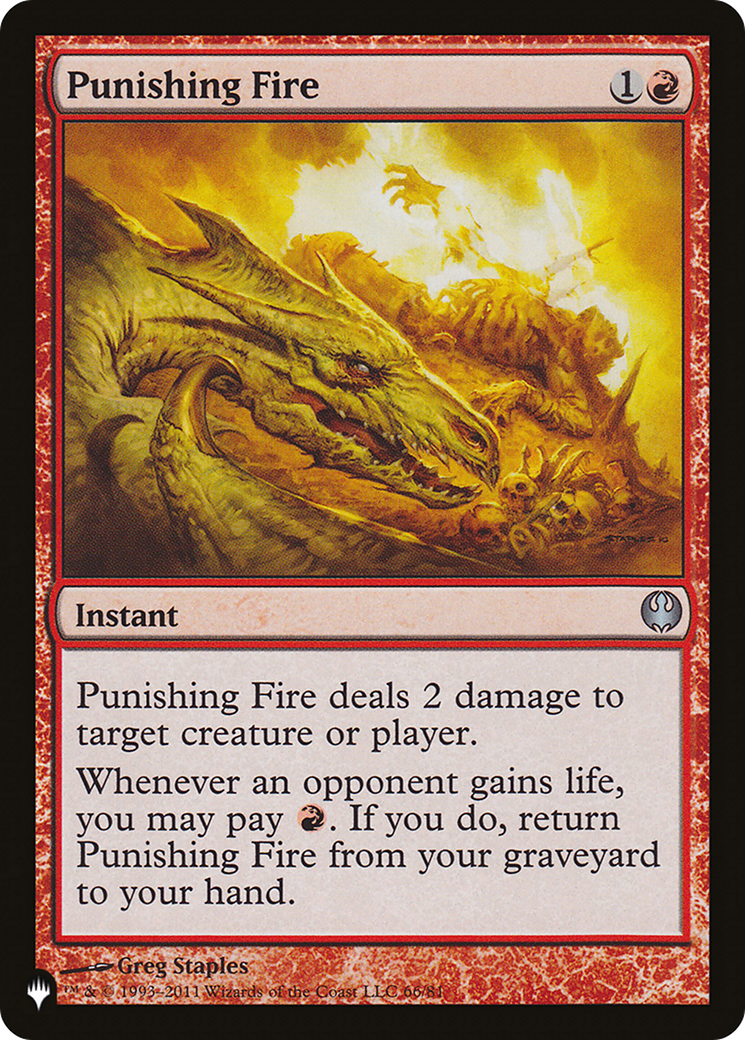 Punishing Fire (LIST-DDG-66)  - The List
