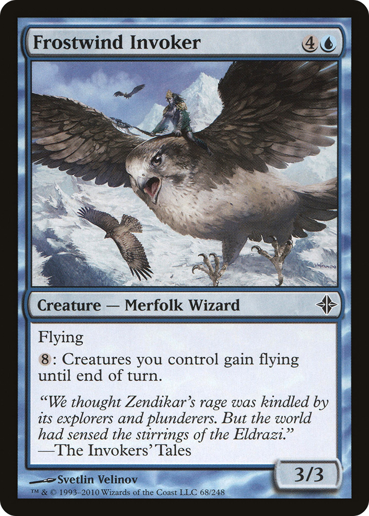 Frostwind Invoker (ROE-068)  - Rise of the Eldrazi