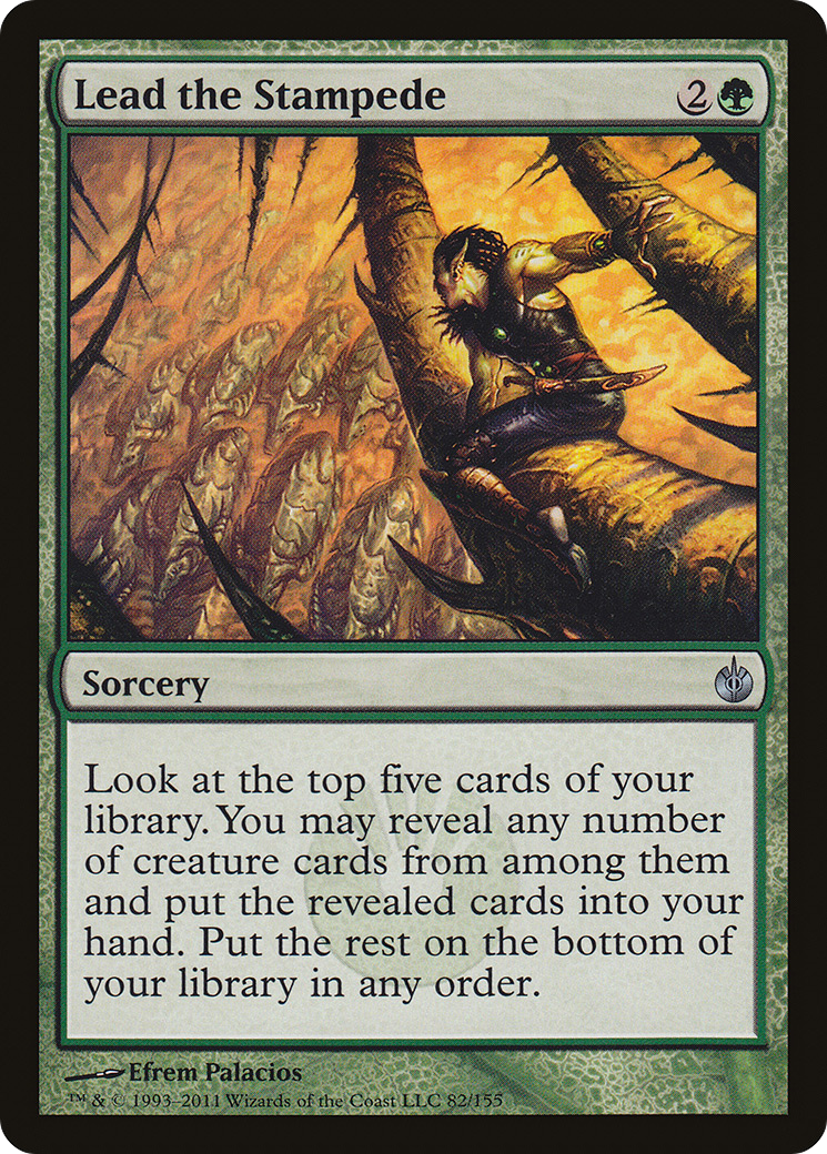 Lead the Stampede (MBS-082)  Foil - Mirrodin Besieged