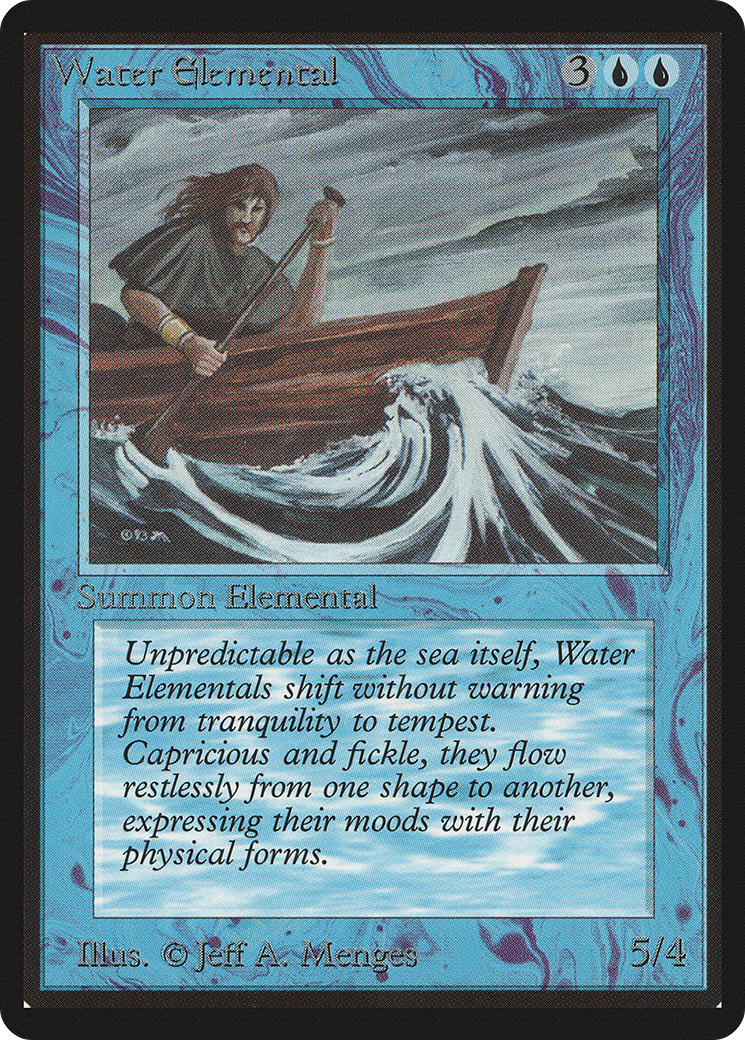 Water Elemental (LEB-) - Limited Edition Beta