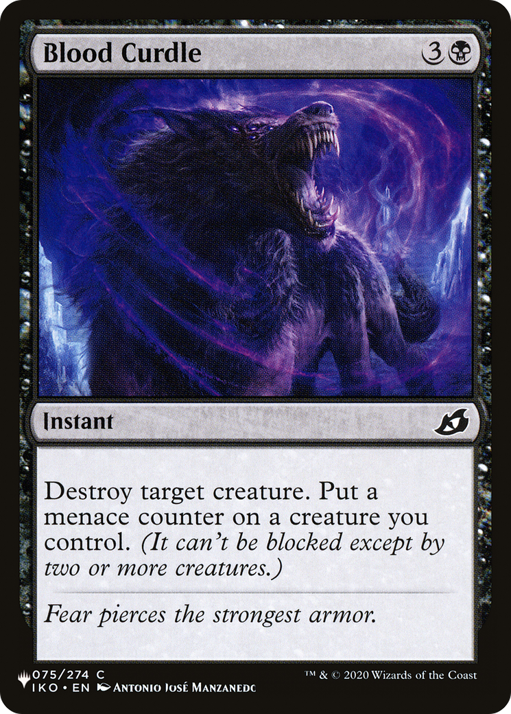 Blood Curdle (LIST-IKO-75)  - The List