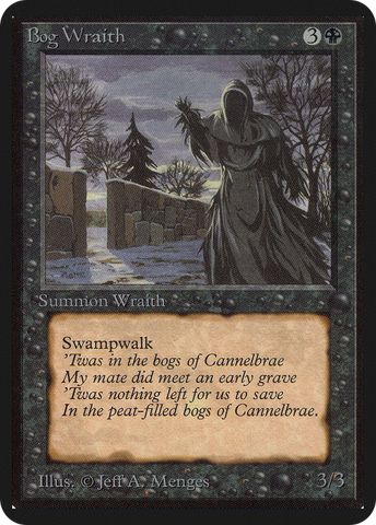 Bog Wraith (LEA-)  - Limited Edition Alpha