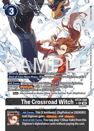The Crossroad Witch (Alternate Art) (BT24-086) - Time Stranger Foil