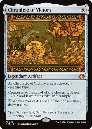 Chronicle of Victory (ECL-253)  - Lorwyn Eclipsed