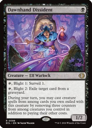 Dawnhand Dissident (ECL-098)  Foil - Lorwyn Eclipsed