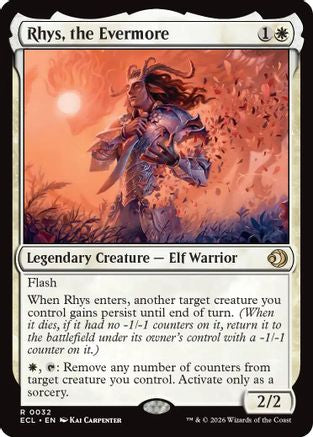Rhys, the Evermore (ECL-032)  - Lorwyn Eclipsed