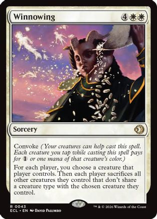 Winnowing (ECL-043)  Foil - Lorwyn Eclipsed