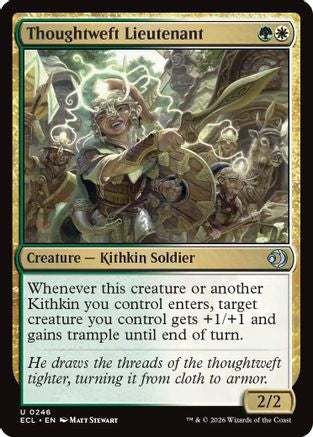 Thoughtweft Lieutenant (ECL-246)  Foil - Lorwyn Eclipsed