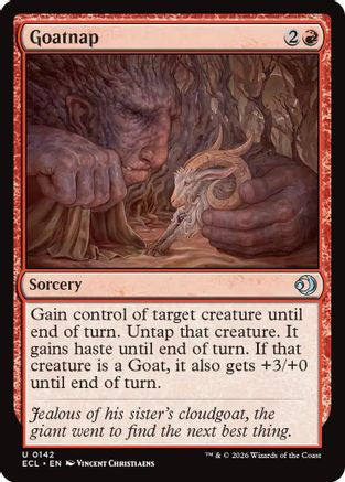 Goatnap (ECL-142)  - Lorwyn Eclipsed