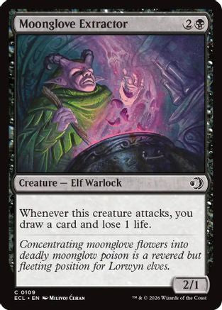 Moonglove Extractor (ECL-109)  Foil - Lorwyn Eclipsed