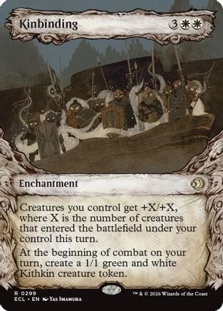 Kinbinding (Showcase) (ECL-299)  Foil - Lorwyn Eclipsed